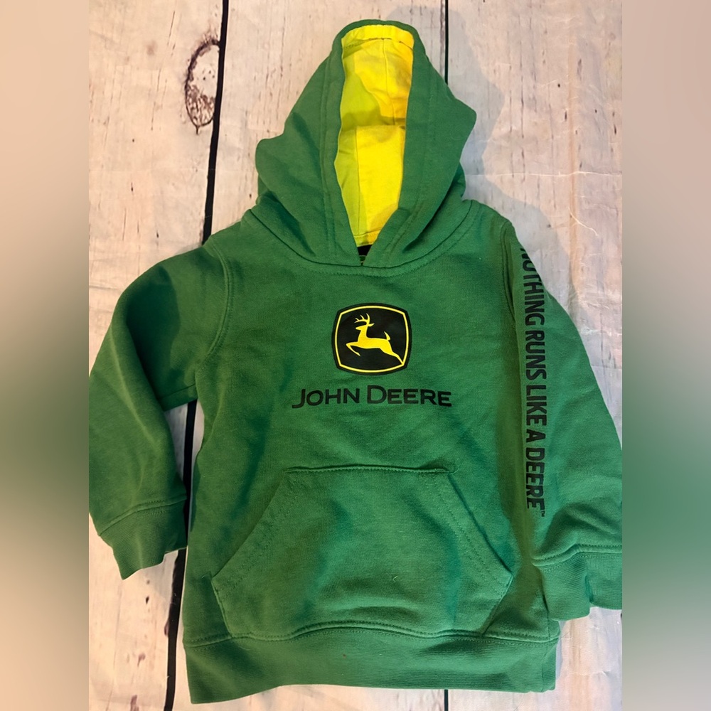 John Deere baby 18 month hoodie